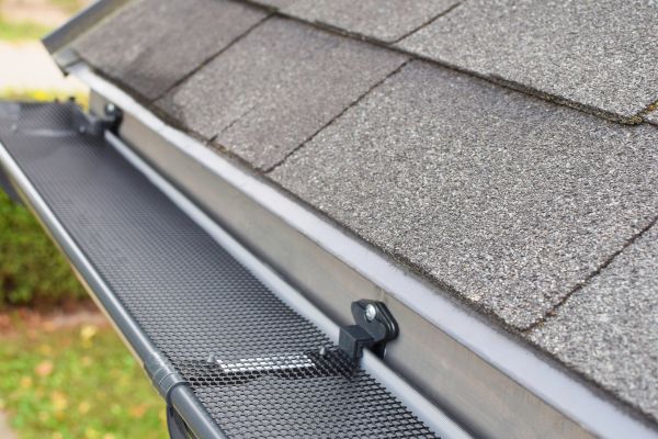 Rain Gutter Cover Installation in Senoia